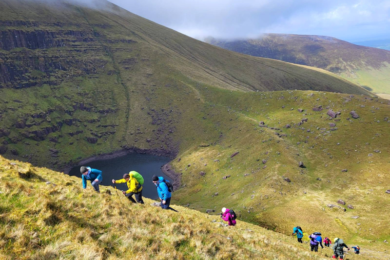 Lough Diheen and Galty Mór